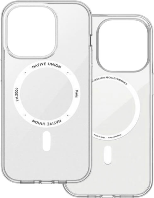 Чехол-накладка Native Union (RE) Clic Case Clear для iPhone 15 Pro